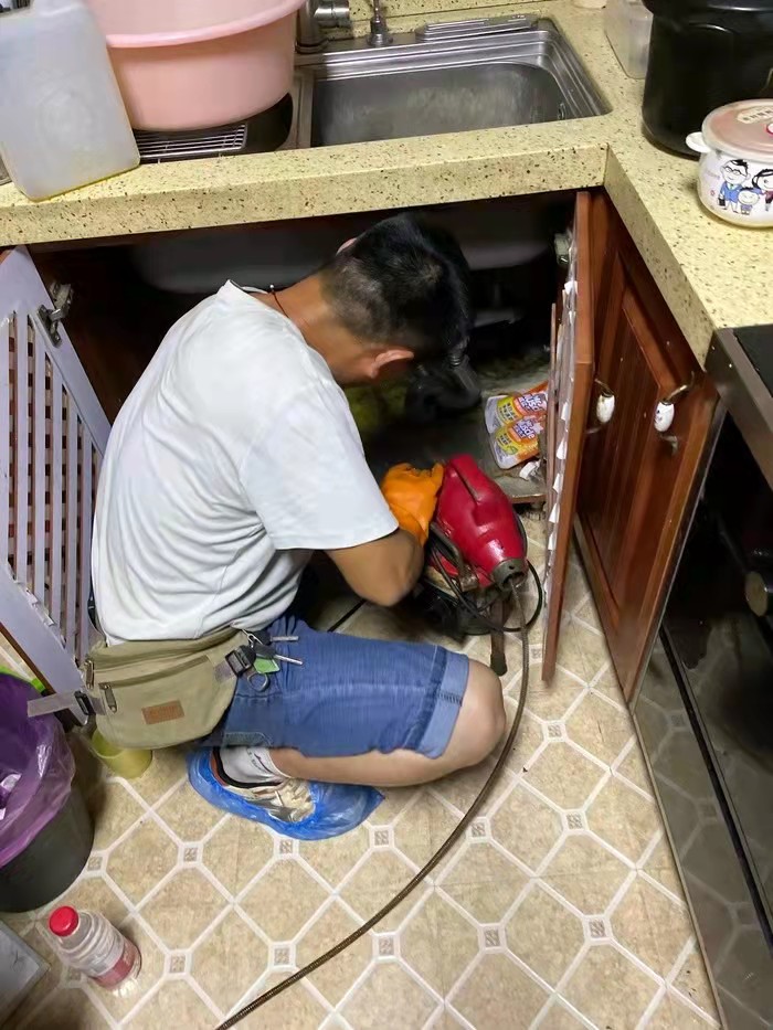 石河镇通下水道